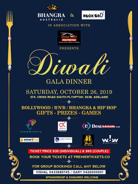 Adelaide Diwali Gala Dinner 2019