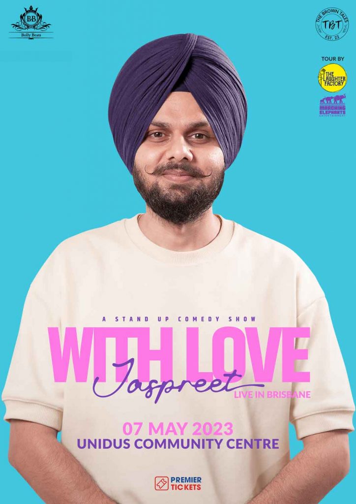 Standup Comedy with Love by Jaspreet in Brisbane