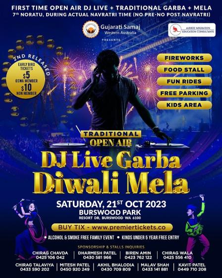 Open Air Dj Live Traditional Navratri Mela 2023