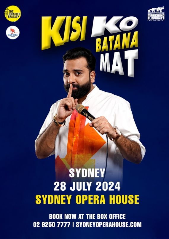 Anubhav Singh Bassi Live Sydney – Kisi Ko Batana Mat