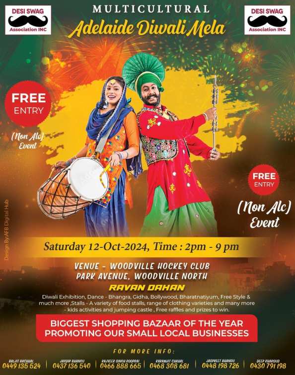 Adelaide Diwali Mela 2024